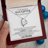 To My Beautiful Daughter | Forever Love Necklace
