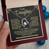 To My Daughter | Love Knot Necklace
