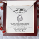 To My Beautiful Daughter | Forever Love Necklace