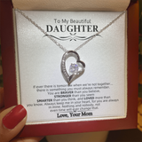 To My Beautiful Daughter | Forever Love Necklace