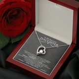 To My Beautiful Daughter | Forever Love Necklace