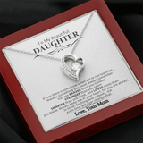 To My Beautiful Daughter | Forever Love Necklace