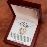 To My Wife | Forever Love Necklace