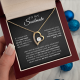 To My Soulmate | Forever Love Necklace|B