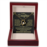 To My Daughter | Love Knot Necklace