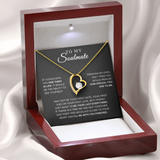 To My Soulmate | Forever Love Necklace|B