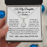 You are one in a Million | Daughter Necklace