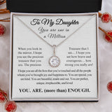 You are one in a Million | Daughter Necklace