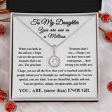 You are one in a Million | Daughter Necklace