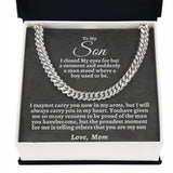 To My Son | Cuban Chain Necklace