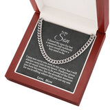 To My Son | Cuban Chain Necklace*
