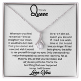 To My Queen | Alluring Beauty Necklace | W