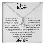 To My Queen | Alluring Beauty Necklace | W