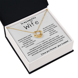 To My Wife | Love Knot Necklace