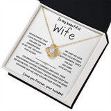 To My Wife | Love Knot Necklace