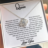 To My Queen | Love Knot Necklace |W
