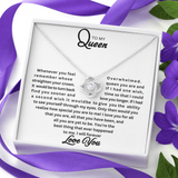 To My Queen | Love Knot Necklace |W