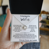 To My Wife | Love Knot Necklace