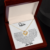 To My Queen | Love Knot Necklace |W