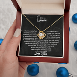 To My Queen | Love Knot Necklace|B