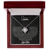 To My Queen | Love Knot Necklace|B