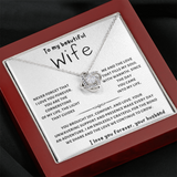 To My Wife | Love Knot Necklace