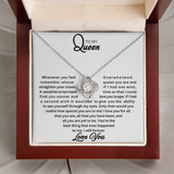 To My Queen | Love Knot Necklace |W