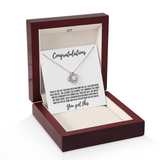 Graduation Gift - Love Knot Necklace