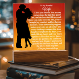 To My Beautiful Wife | I Love You Forever.