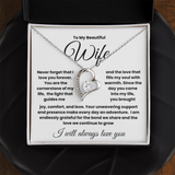 To My Beautiful Wife.