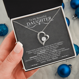 To My Beautiful Daughter | Forever Love Necklace