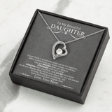 To My Beautiful Daughter | Forever Love Necklace
