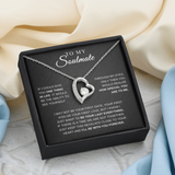 To My Soulmate | Forever Love Necklace|B