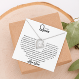 To My Queen | Forever Love Necklace | W