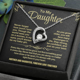 To My Daughter | Love Knot Necklace