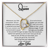 To My Queen | Forever Love Necklace | W