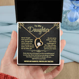 To My Daughter | Love Knot Necklace