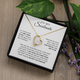 To My Soulmate | Forever Love Necklace|W
