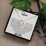 To My Queen | Forever Love Necklace | W
