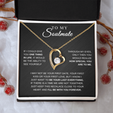 To My Soulmate | Forever Love Necklace|B