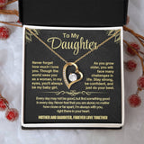 To My Daughter | Love Knot Necklace