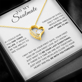 To My Soulmate | Forever Love Necklace|W