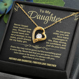 To My Daughter | Love Knot Necklace