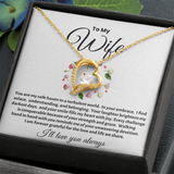 To My Wife | Forever Love Necklace