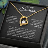 To My Soulmate | Forever Love Necklace|B