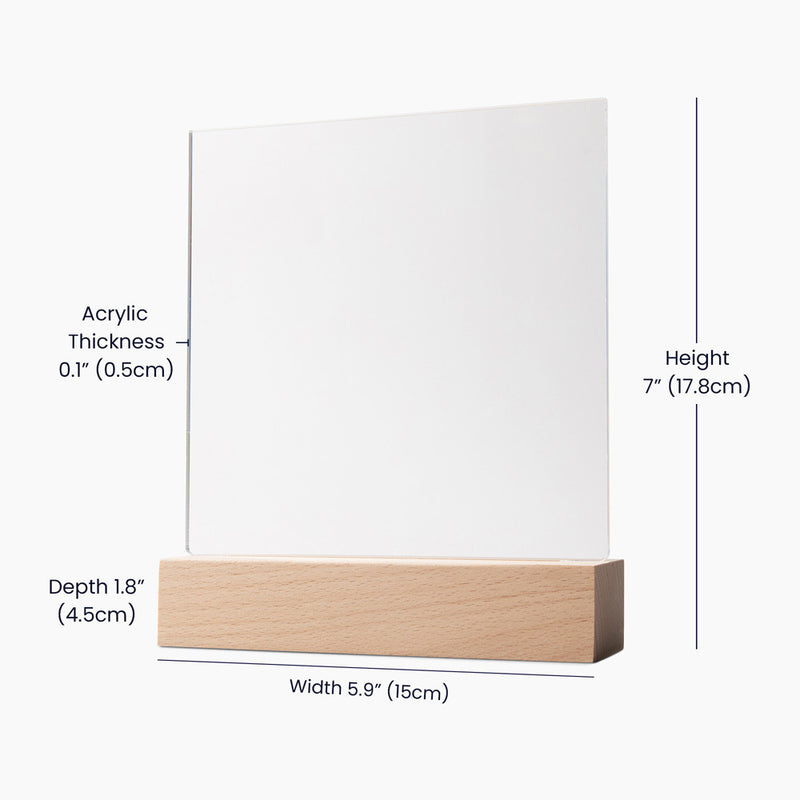 Personalized | Thank You | Acrylic Square Plaque