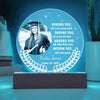 Behind You | Before You | Graduation Acrylic Plaque.|