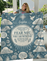 Fear Not For I Am With You | Personalize Blanket