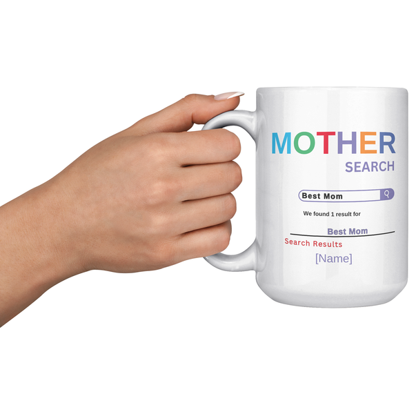 Mother Search 11oz White Mug