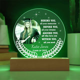 Behind You | Before You | Graduation Acrylic Plaque.|